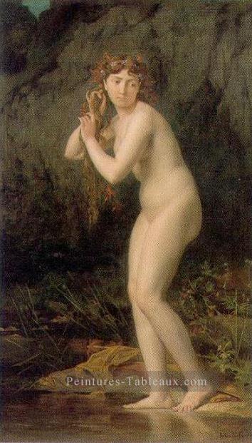 Une baignade Nu corps féminin Nu Jules Joseph Lefebvre Peintures à l'huile